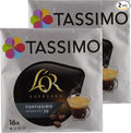 Tassimo Fortissimo L'Or Espresso Coffee Medium Roast 32 Count Discs