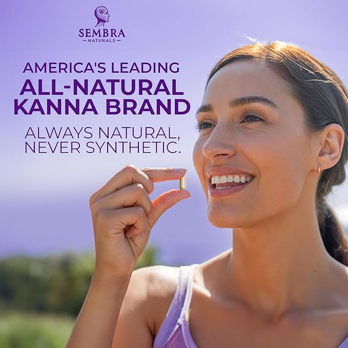 KANNAFOCUS - Natural Kanna Extract 50mg Fermented Sceletium Tortuosum &amp Bioperine® - Focus Mood &amp Mental Wellness Support - Herbal Nootropic for Daily Clarity &amp Energy - 30 Capsules