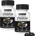 PURELYNUTRIENT Ethiopian Black Seed Oil Capsules with 4.64% Thymoquinone Immune Support &amp Digestion &amp Energy Booster Non-GMO Gluten-Free 120 Count
