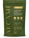 Matcha Mushroom Coffee Superfood Blend 10X Concentrated Extract with Lion's Mane Reishi &amp Cordyceps Energy &amp Focus Support 30 Servings Premium Supplement Powder