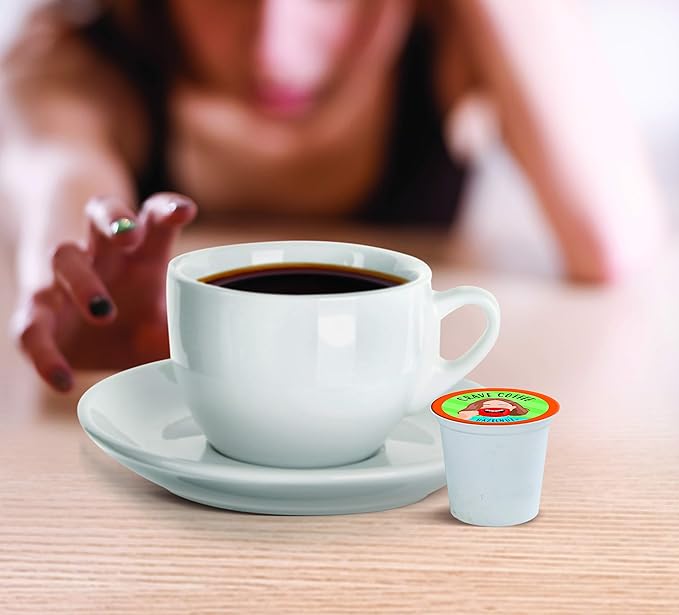 Crave Beverages Flavored Coffee Pods Compatible with 2.0 K-Cup Brewers Hazelnut 100 Count