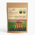 100% Organic Shatavari Root Powder for Hormonal Balance Menstrual Wellness Fertility Support and Daily Vitality for Women Traditional Ayurvedic Shatavari Powder - 16oz