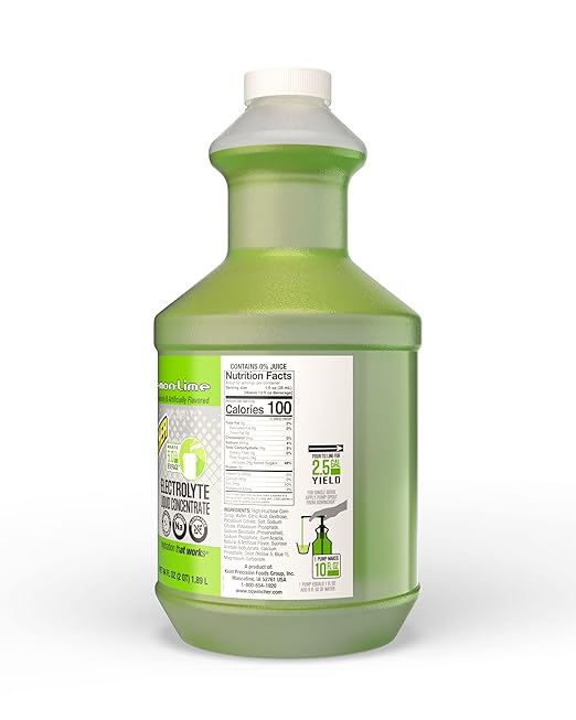 Sqwincher Liquid Concentrate Lemon Lime 64 fl oz (Pack of 6)