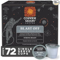 Copper Moon Single Serve Coffee Pods for Keurig K-Cup Brewers Strong Roast Blast Off Blend 72 Count