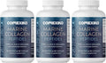 CORREXIKO Marine Collagen Supplement Pills - 1800mg Hydrolyzed Collagen Peptides per Serving with Added Hyaluronic Acid Vitamin C &amp Minerals - for Hair Skin &amp Nails - 360 Capsules 3 Month Su