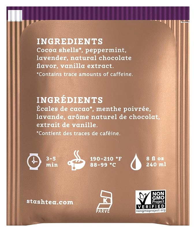 Stash Tea Christmas in Paris Herbal Tea - Non-GMO Project Verified Premium Tea with No Artificial Ingredients 18 Count (Pack of 6) - 108 Bags Total