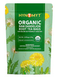 HYNTMYT Organic Raw Dandelion Root Tea Bags USDA Organic Tea Pure Dandelion Root Smooth &amp Mild Taste Caffeine Free 120 Count