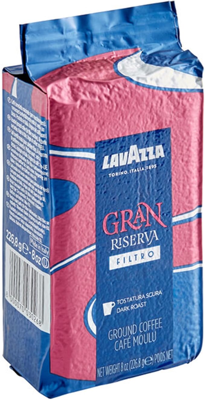 Gran Riserva Filtro Coarse Ground Coffee 8 oz. - 20/Pieces WS-110LVCRSRVGR-NPF