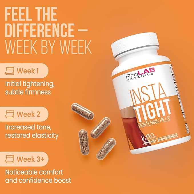 InstaTight Vaginal Tightening Pills – Natural Rejuvenation Supplement for Women. Supports Intimate Tone Firmness &amp pH Balance.