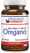 Physician's Strength Wild Oil of Oregano - 60 Gelcaps - Non-GMO - 60 Servings