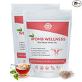 Laicuherb Womb Detox Herbal Tea for Women Healthy Pregnancy Pack of 2 Natural Fertility Tea for Get Pregnant Fast &amp Hormone Balance 20 Pyramid Tea Bags Vegan Caffeine Free