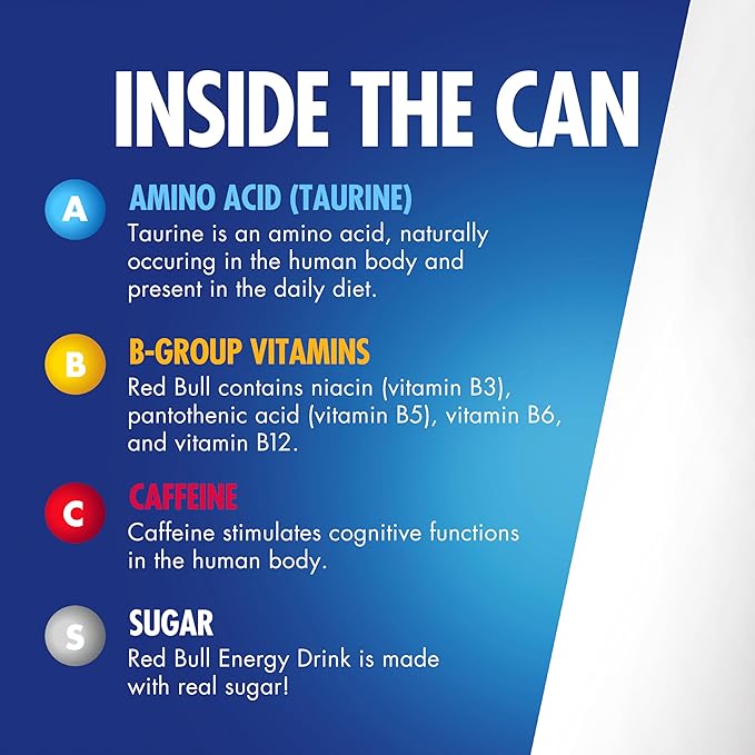 Red Bull Spring Edition Energy Drink Cherry Sakura 114mg Caffeine Taurine &amp B Vitamins 12 oz. Pack of 24 Cans