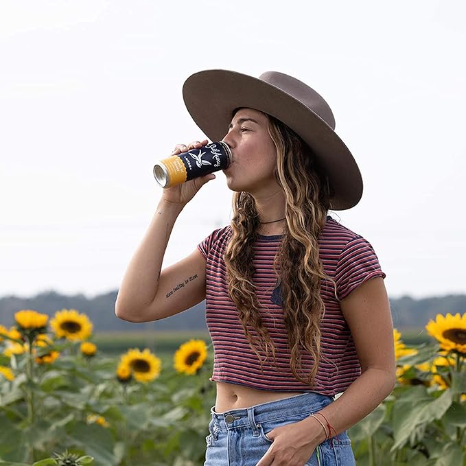Sail Away Coffee Co. Sail Away Coffee Nitro Cold Brew Coffee Cans - Less Acidic Coffee Beverages | Draft Nitrogen Pour 220mg Caffeine Gluten Free Organic Keto Touch of Sweet 6 Pack