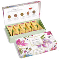 Tea Forte Premium Petite Presentation Box Gift Set Sampler 10 Count 2 of Each Blend Individually Wrapped Handcrafted Pyramid Infuser Bags Herbal Retreat