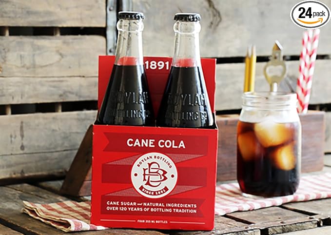 Boylan Soda Cane Cola 12 Fl Oz 24 Count