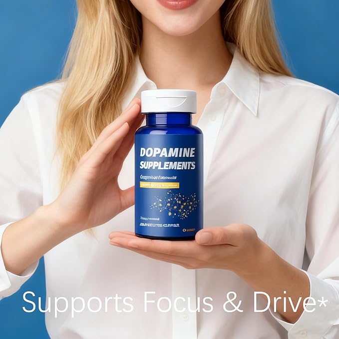 Dopamine Brain Food Supplement - Enhanced Focus &amp Mental Clarity Brain Energy &amp Neurotransmitter Support (1)