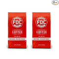 Fire Department Coffee - Gives Back to Firefighters - Original Medium Roast Ground Coffee - Balanced &amp Smooth - Roasted in the USA - Veteran Owned (12 oz Pack of 2)