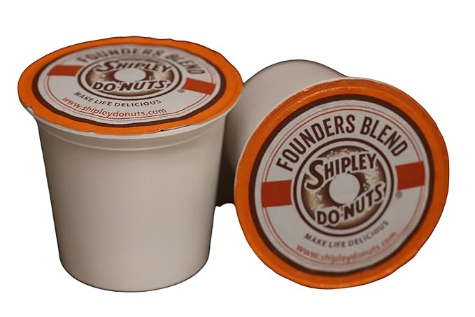 Shipley Founder Blend Coffee for Keurig single serve Cup Brewers 96 count for Kuerig Brewers or single serve pods.