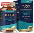 Totaria TUDCA Supplement 1200mg (Tauroursodeoxycholic Acid) 120 Capsules Ultra Strength TUDCA Bile Salts Liver Supplements Pure Tudca for Liver and Gallbladder Repair Gut Health