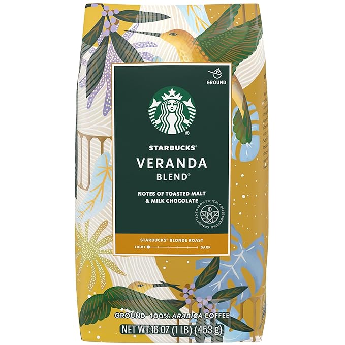 Starbucks - SBK11019631 Premium Blonde Roast Ground Coffee 1 lb
