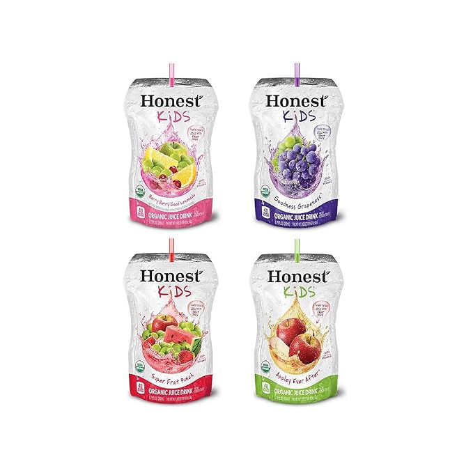 Honest Kids Variety Pack Organic Fruit Juice Drink 675 fl oz 32 Pack
