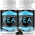 Liposomal Palmitoylethanolamide 1300 MG Plus Luteolin 100 MG Superior Absorption Micronized Pea Supplement for Discomfort Management 120 Softgels