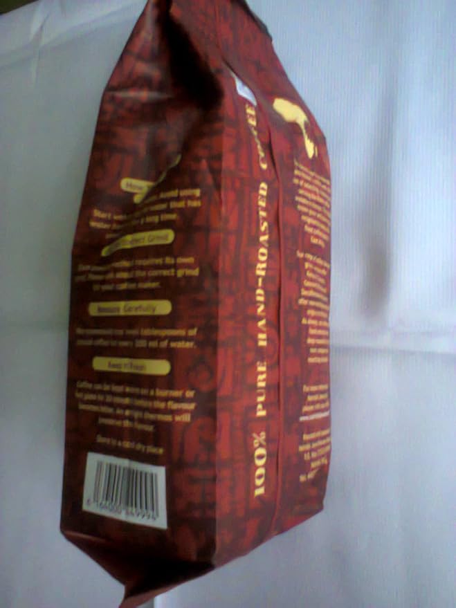 Kenya AA Coffee. Ground Coffee Beans. Fresh Roasted Coffee. Fair Trade Single Origin Kenyan Coffee with verified Coffee Kenya Mark of Origin. (13.23Oz/375g)