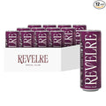 Revelre Functional Social Tonic with Ketones and Adaptogens - Mindful Blend for Focus and Calm - Ketones Magnesium B12 Reishi &amp Cordyceps Mushrooms - Non Alcoholic - Cosmic Cola 12 oz (12 Pac
