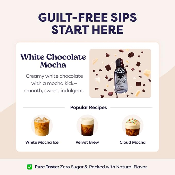 Coffee Concentrate - Limited Release Flavors - Cold Brew Coffee Perfect for Hot or Iced Instant Coffees Hot Drinks Cold Brew Concentrate 35 Servings - White Chocolate Mocha
