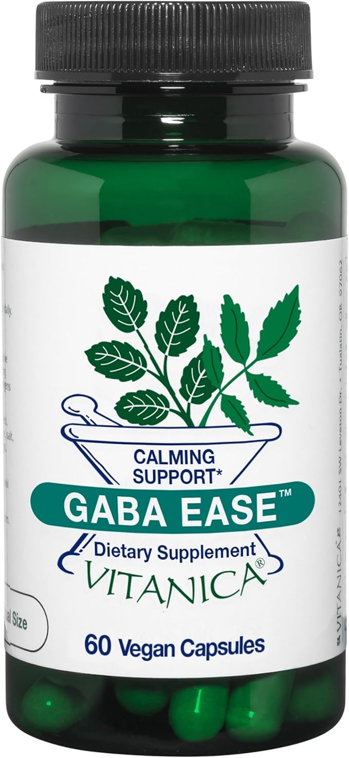 Vitanica GABA Ease Calming Support Vegan 60 Capsules