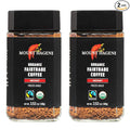 Mount Hagen 3.53oz Organic Freeze Dried Instant Coffee - 2 pack | Eco-friendly Coffee Made From Organic Medium Roast Arabica Beans | Fair-Trade Coffee Instant [2 x 3.53oz Jar]