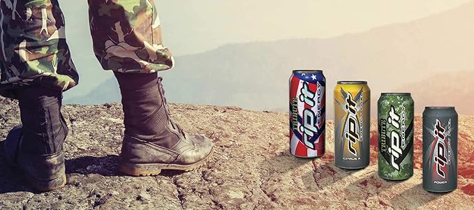 Rip It Energy Drinks Tribute Editions (Power 3 Cans)