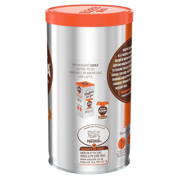 Nescafé Azera Americano Instant Coffee 3.52 Ounce (Pack of 6)