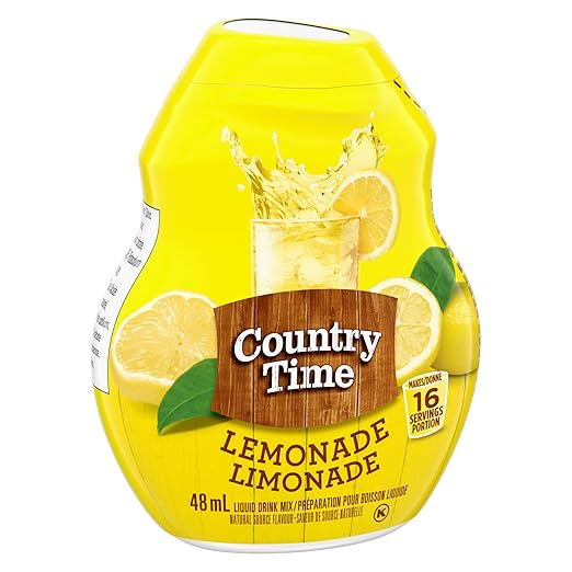 Country Time Liquid Drink Mix Lemonade 48mL (Pack of 12)