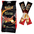 TNI King Coffee 3 in 1 Instant Vietnamese Coffee 120 Single Serve Packets - Individual Wrapped Pocket Size Sachet Sticks Cream Powder and Sugar - Bulk Size Pack