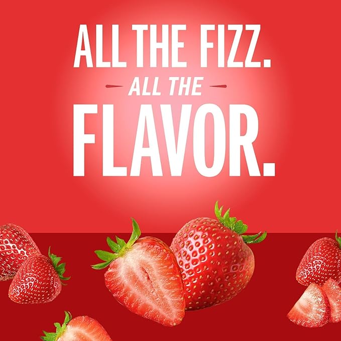 IZE Strawberry Sparkling Juice - 6pk/8.4 fl oz Cans