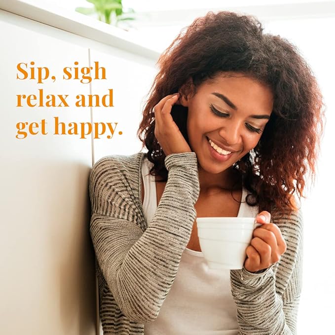 The Republic of Tea Be Well Teas No. 13 Get Happy Herbal Tea For Lifting Your Spirits Refill Pack of 250 Tea Bags