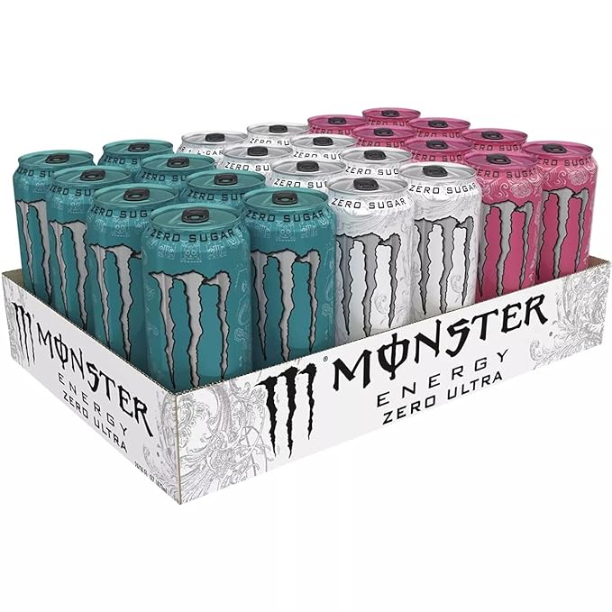 Monster Mix Energy Ultra Variety Pack Zero Ultra Fiesta &amp Rosa (16 Fl. Oz. 24 Pk.) Net Wt 384 Fl Oz