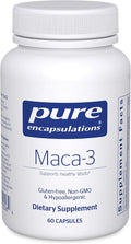 Pure Encapsulations Maca-3 | Hypoallergenic Supplement Promotes Healthy Libido and Reproductive System Function | 60 Capsules
