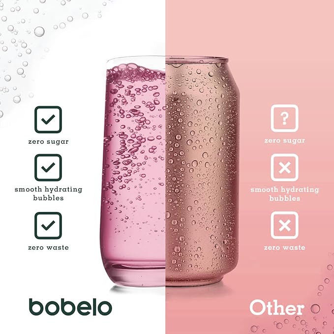Bobelo Self-Carbonating Hydration Packets - Watermelon Citrus Flavor (15ct) | Low Calorie Electrolyte Drink Mix | Keto Friendly Sugar Free Water Enhancer | Soda Sparkling Water Alternative
