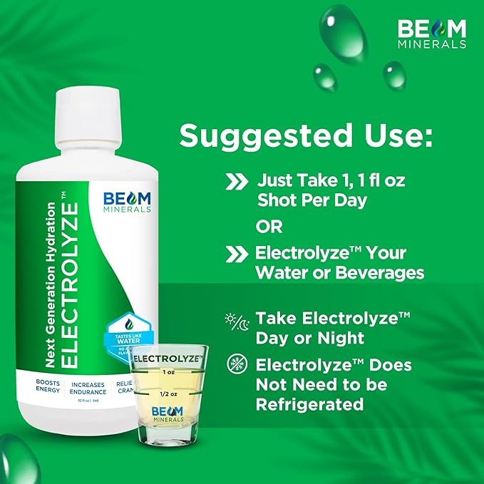 BEAM Minerals Micro-Boost and Electrolyze Advanced Set | Advanced Electrolyte &amp Micronutrient Support | 100% Bioavailable Ionized Format