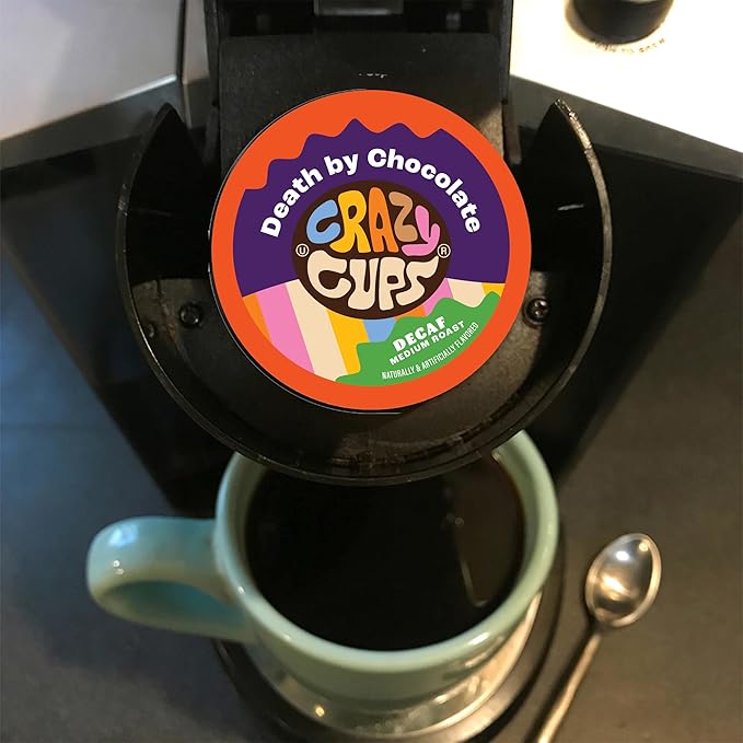 Decaf Coffee Pods Variety Pack Sampler Assorted Unflavored &amp Flavored Coffee Pods Compatible with Keurig K Cups Brewers Decaffeinated Coffee Capsules 30 Count - No Duplicates (Pack of 1)