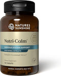Nature's Sunshine Nutri-Calm- Herbal Stress Relief Supplement for Natural Relief Mood Support and Boost Nervous System Support - 100 Count