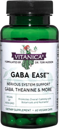 Vitanica GABA Ease Calming Support Vegan 60 Capsules