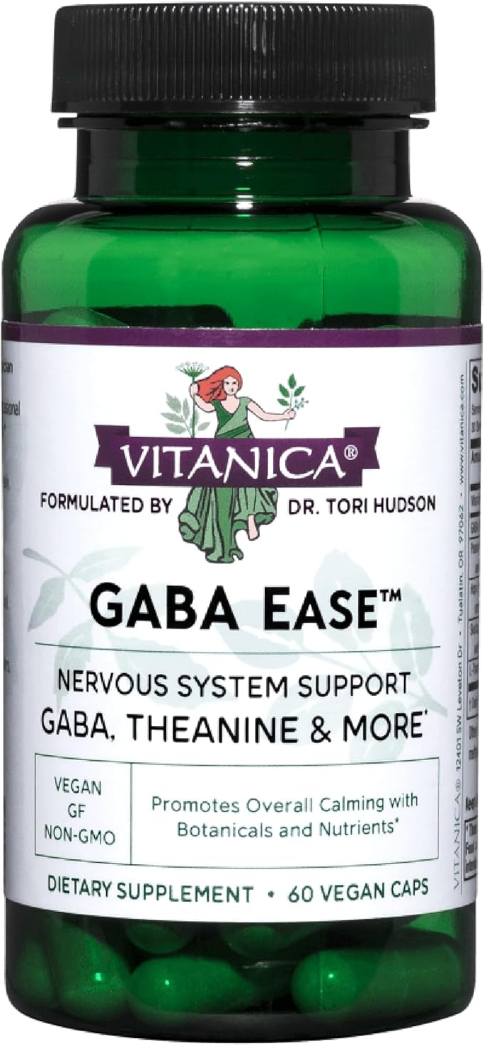 Vitanica GABA Ease Calming Support Vegan 60 Capsules