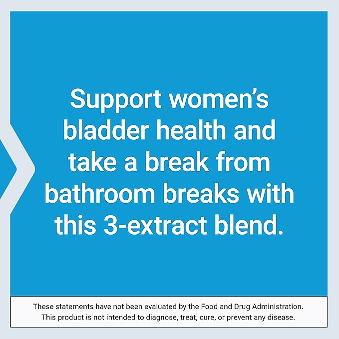 Life Extension Women's Bladder Support – for Bladder Health and Normal Urinary Frequency – Horsetail Lindera and Three-Leaf Caper Extracts – Non-GMO – Gluten Free — 60 Vegetarian Capsules