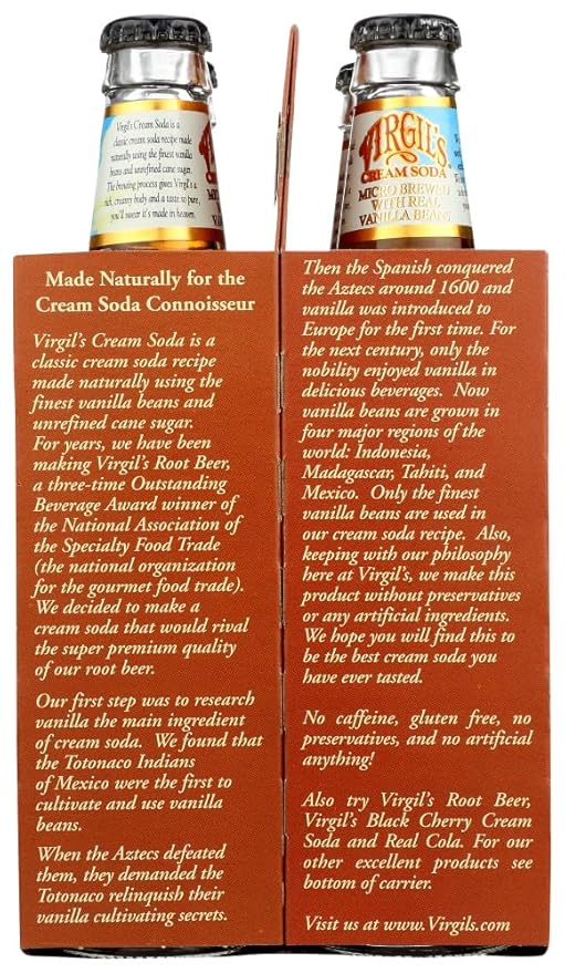 Virgil's Creme Soda 12x 4Pack