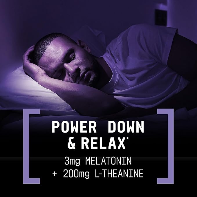 BEYOND RAW Anabolic Sleep Duel-Release Stress Sleep &amp Recovery Support 60 Count