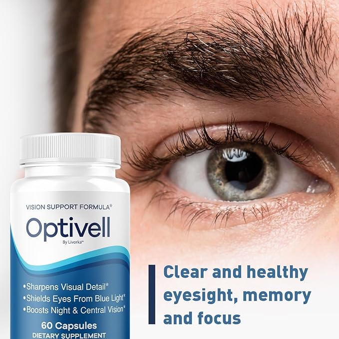 (3 Pack) Optivell Eye Capsules - Official Optivell Advanced Premium Vision Support Pills - Maximum Strength Natural Vitamins for Overall Health &amp Wellness Reviews 180 Capsules for 3 Months
