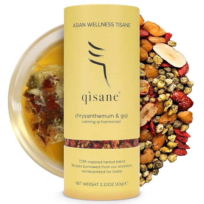 qìsane Special Discovery Box Edition I Herbal Tea Bags – 3 Blends With Floral Fruity Earthy Notes to Support Relaxation Digestion Energy – 15 Oversized Herbal Tea Bags (45 Cups)